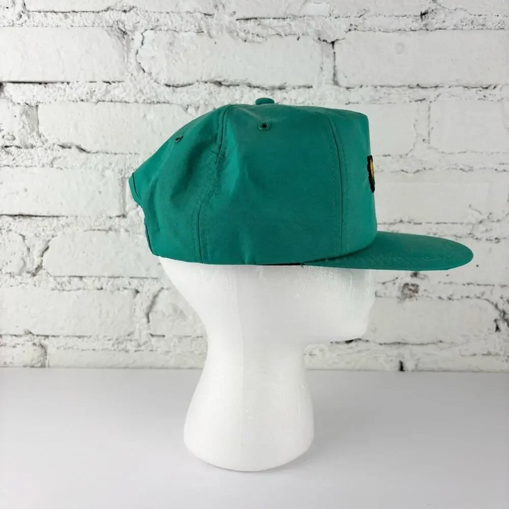 Deadstock Vintage Wyffels Hybrids Teal Sun Spark Cap